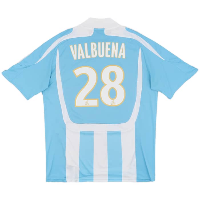 2007-08 Olympique Marseille Away Shirt Valbuena #28 - 7/10 - (L)