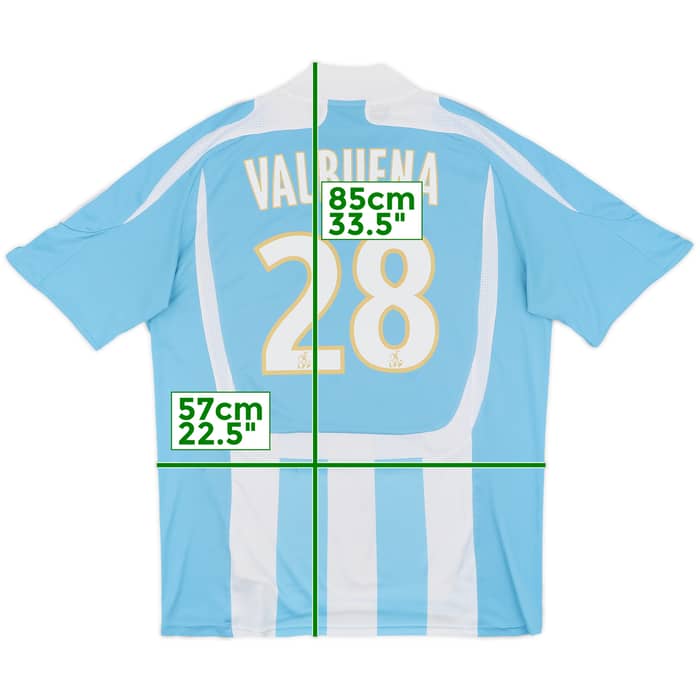 2007-08 Olympique Marseille Away Shirt Valbuena #28 - 7/10 - (L)