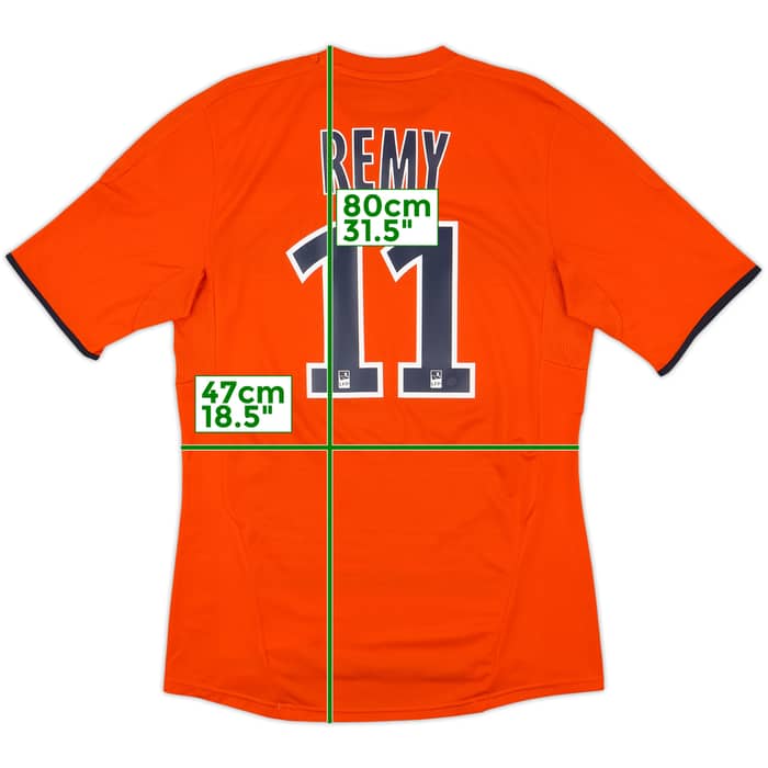 2011-12 Olympique Marseille Third Shirt Remy #11 - 8/10 - (M)