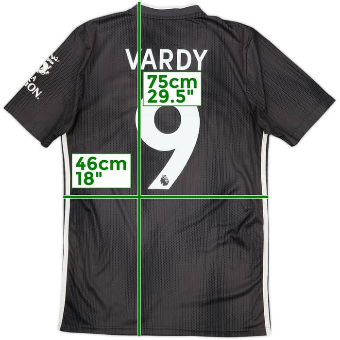 2019-20 Leicester Away Shirt Vardy #9 - 8/10 - (S)