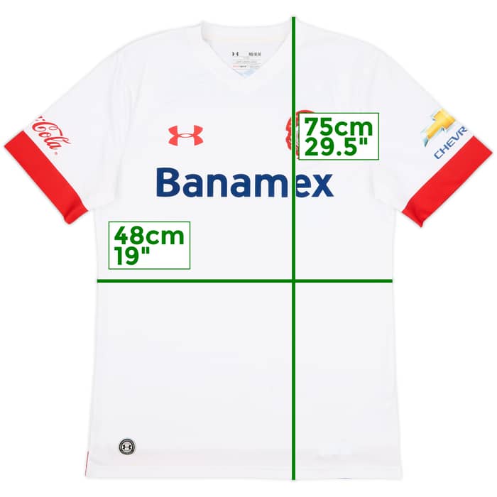 2015-16 Deportivo Toluca Away Shirt - 8/10 - (M)