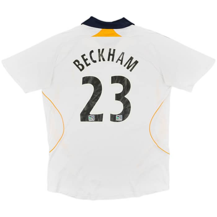 2007-08 LA Galaxy Home Shirt Beckham #23 - 5/10 - (L)