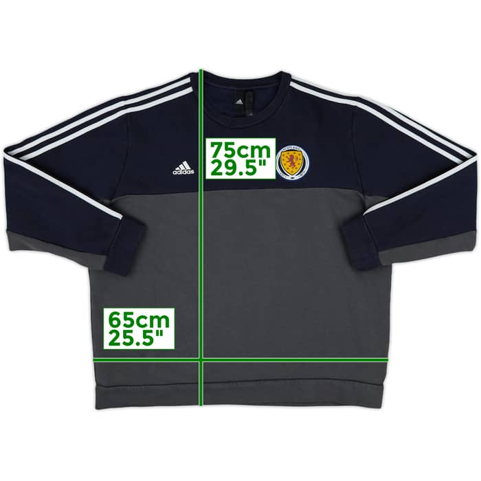2020-21 Scotland adidas Sweat Top - 7/10 - (XL)
