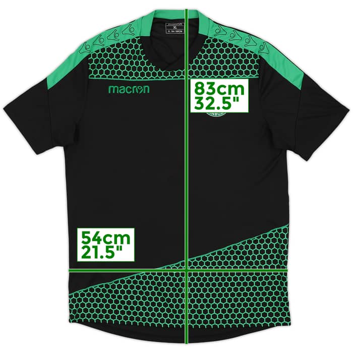 2018-19 Hibernian Macron Training Shirt - 9/10 - (XL)