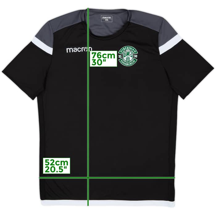 2017-18 Hibernian Macron Training Shirt - 8/10 - (XXL)
