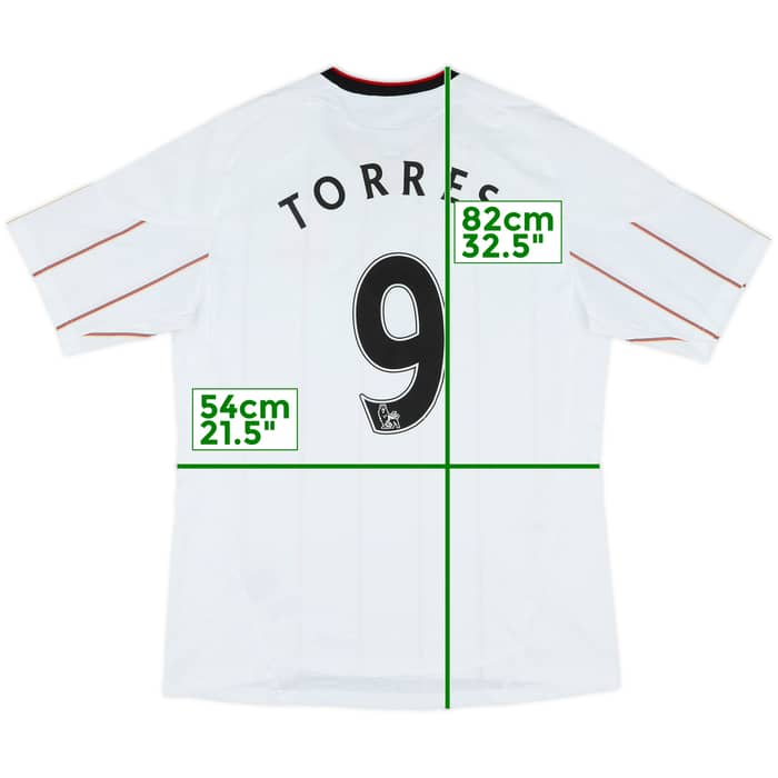 2010-11 Liverpool Away Shirt Torres #9 - 5/10 - (L)