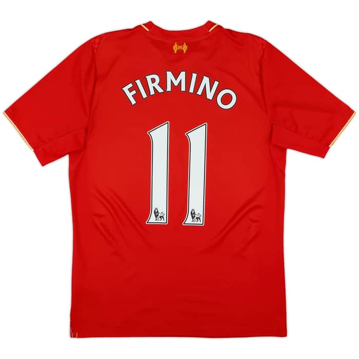 2015-16 Liverpool Home Shirt Firmino #11 - 7/10 - (S)