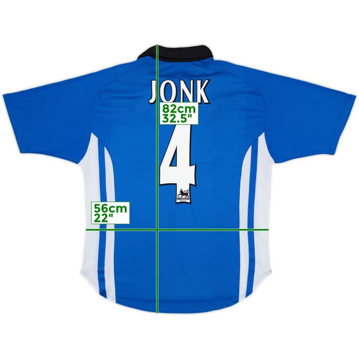 1999-00 Sheffield Wednesday Home Shirt Jonk #4 - 5/10 - (XL)