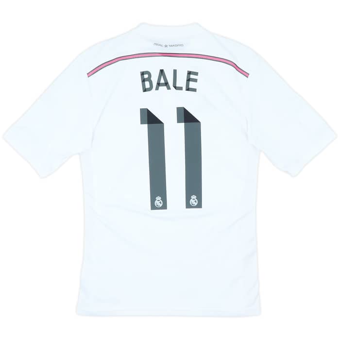 2014-15 Real Madrid Home Shirt Bale #11 - 6/10 - (S)