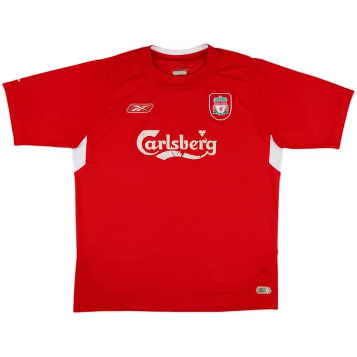 2004-06 Liverpool Home Shirt - 4/10 - (L)
