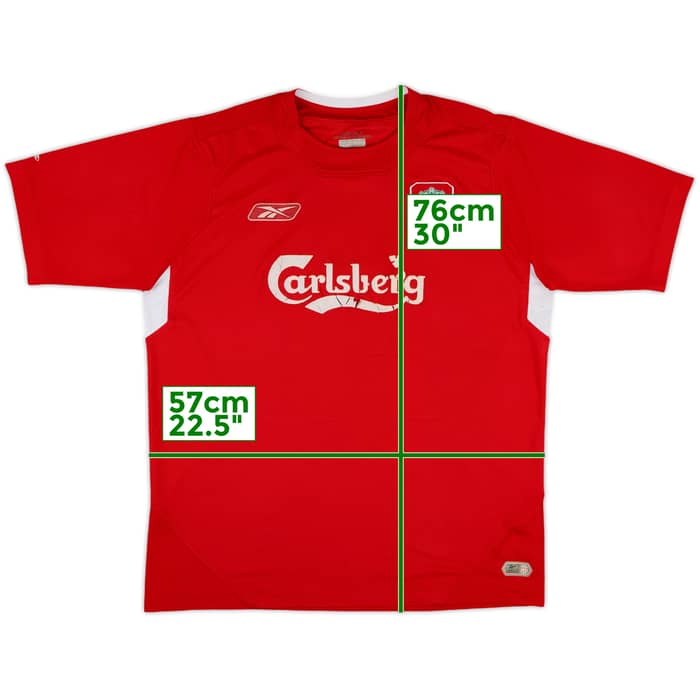 2004-06 Liverpool Home Shirt - 4/10 - (L)
