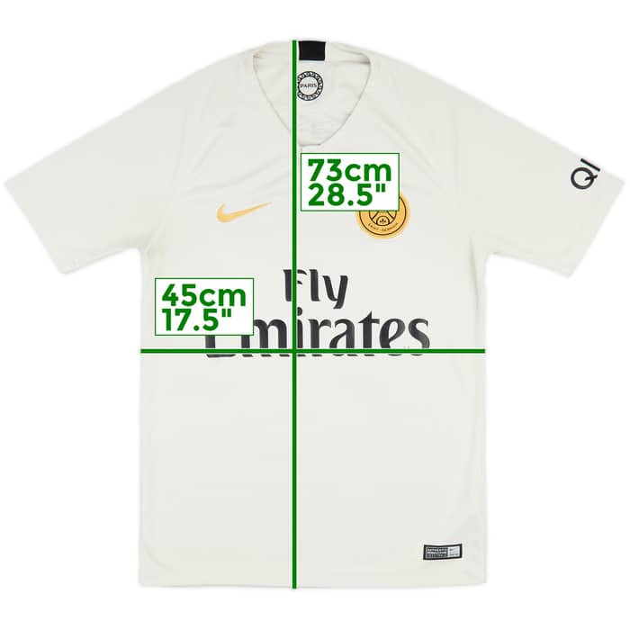 2018-19 Paris Saint-Germain Away Shirt - 9/10 - (S)