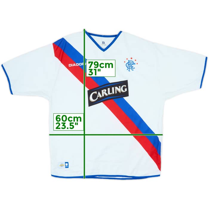 2004-05 Rangers Away Shirt - 9/10 - (XL)