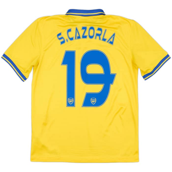2013-14 Arsenal Away Shirt S.Cazorla #19 - 7/10 - (M)