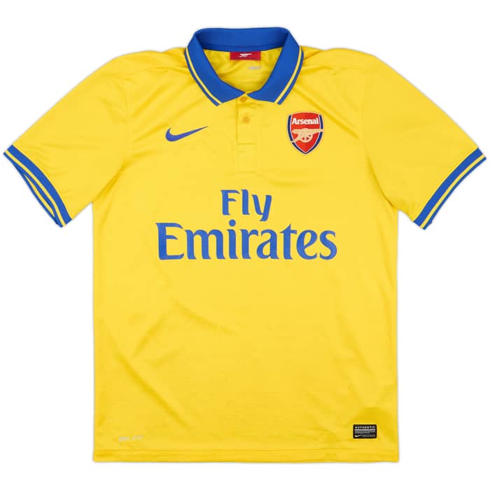 2013-14 Arsenal Away Shirt S.Cazorla #19 - 7/10 - (M)