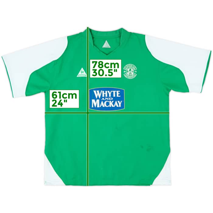 2004-05 Hibernian Home Shirt - 8/10 - (XL)