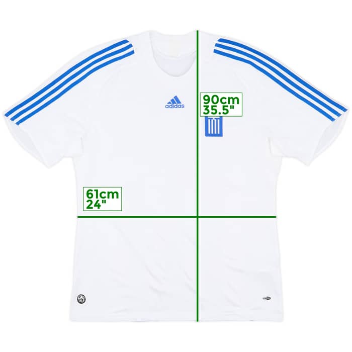 2008-09 Greece Away Shirt - 8/10 - (XL)