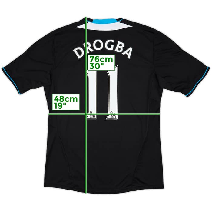 2011-12 Chelsea Away Shirt Drogba #11 - 10/10 - (M)