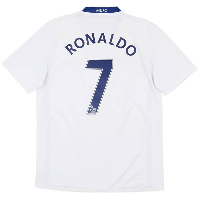 2008-10 Manchester United Away Shirt Ronaldo #7 - 7/10 - (M)