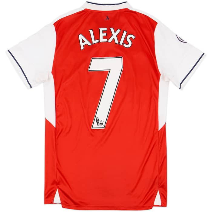 2016-17 Arsenal Home Shirt Alexis #7 - 7/10 - (S)