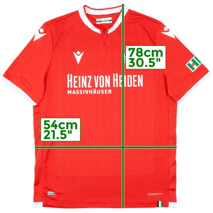 2020-21 Hannover 96 Home Shirt - 10/10 - (XL)
