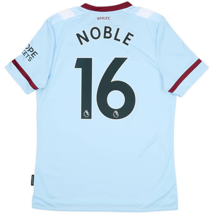 2021-22 West Ham Away Shirt Noble #16 - 10/10 - (L)