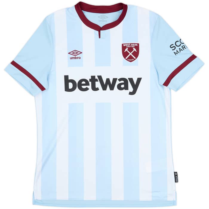 2021-22 West Ham Away Shirt Noble #16 - 10/10 - (L)