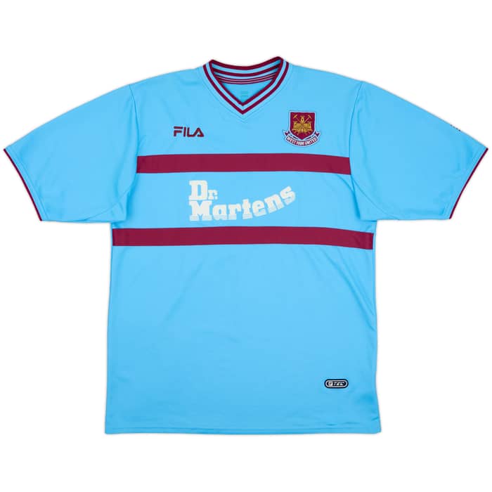 2001-03 West Ham Away Shirt Di Canio #10 - 8/10 - (L)
