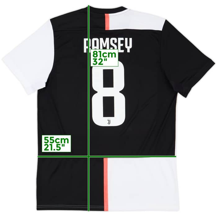 2019-20 Juventus Home Shirt Ramsey #8 - 8/10 - (L)