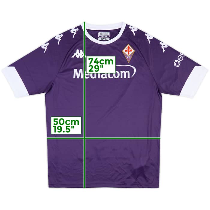 2020-21 Fiorentina Home Shirt - 10/10 - (L)
