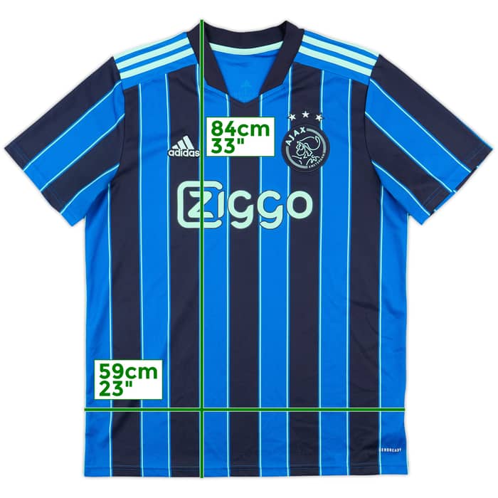 2021-22 Ajax Away Shirt - 8/10 - (L)
