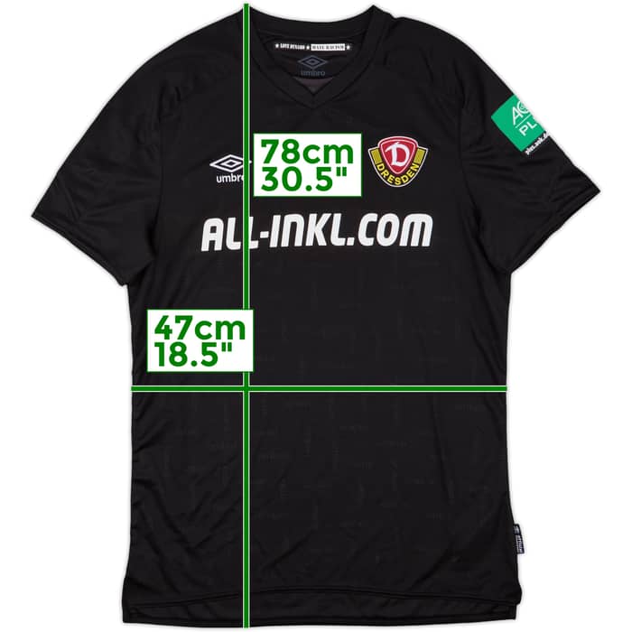 2021-22 Dynamo Dresden Away Shirt - 9/10 - (L)