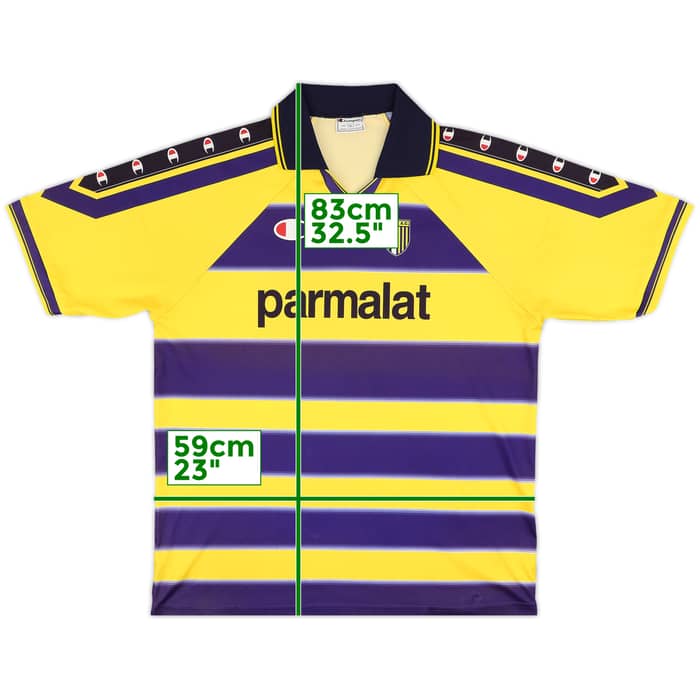 1999-00 Parma Basic Home Shirt - 8/10 - (XL)
