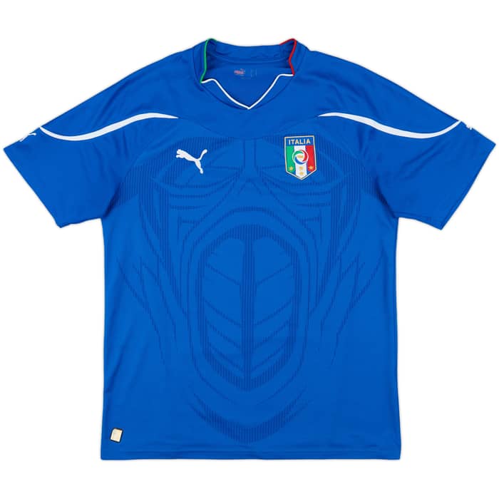 2010-12 Italy Home Shirt - 8/10 - (L)