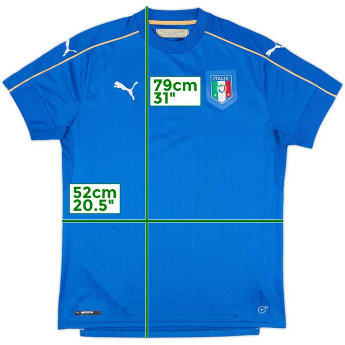 2016-17 Italy Home Shirt - 10/10 - (L)