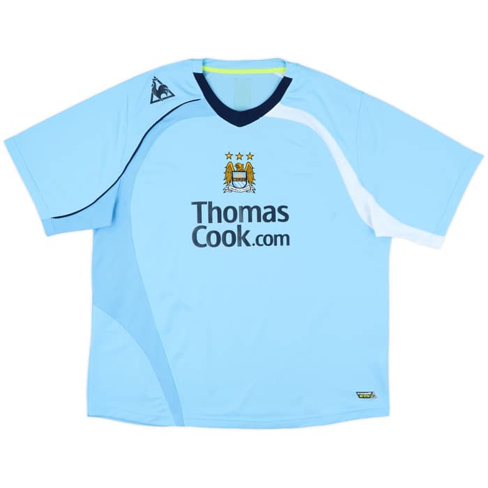 2007-08 Manchester City Home Shirt Elano #11 - 7/10 - (XXL)