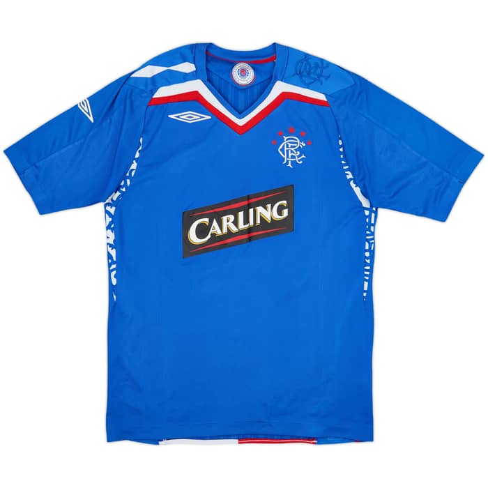 2007-08 Rangers Home Shirt Cuellar #24 - 7/10 - (M)