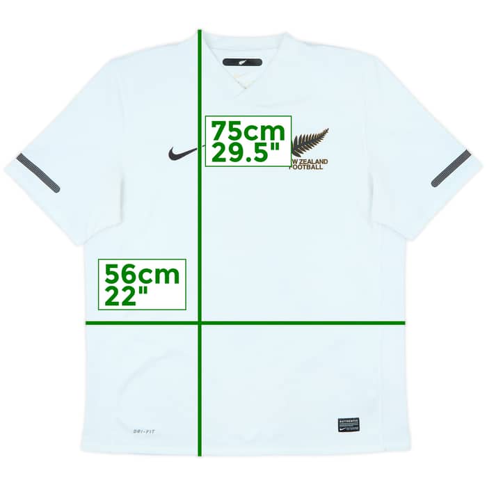 2010-12 New Zealand Home Shirt - 7/10 - (L)