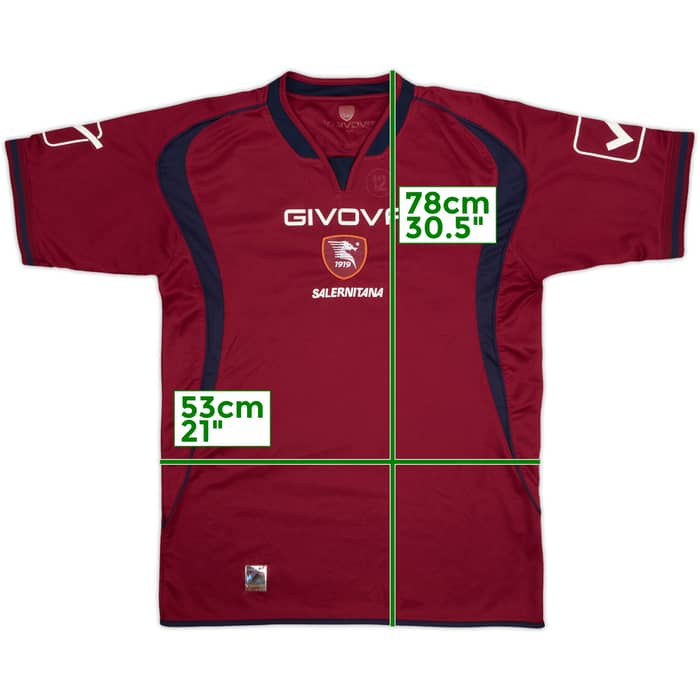 2010-11 Salernitana Givova Player Issue Training Shirt #12 - 7/10 - (L)