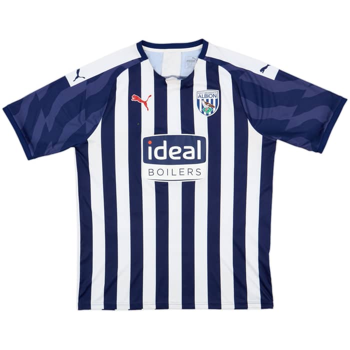2019-20 West Brom Authentic Home Shirt Barry #18 - 7/10 - (XL)
