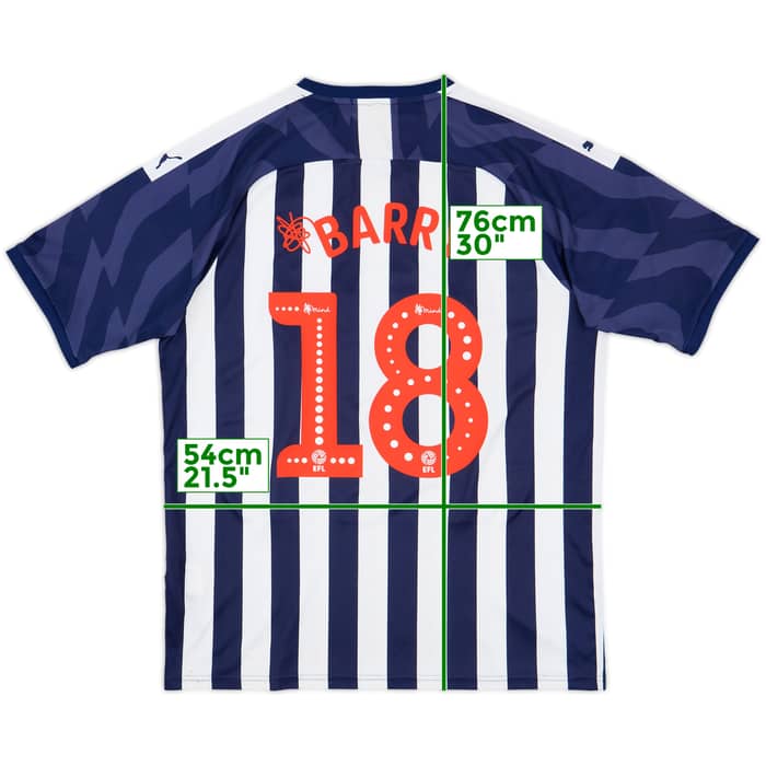 2019-20 West Brom Authentic Home Shirt Barry #18 - 7/10 - (XL)