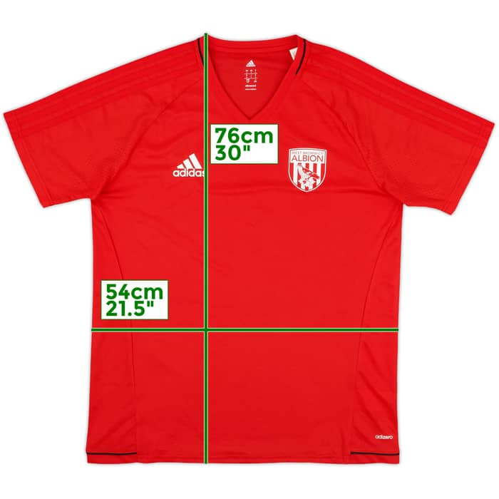 2017-18 West Brom adidas Training Shirt - 8/10 - (L)