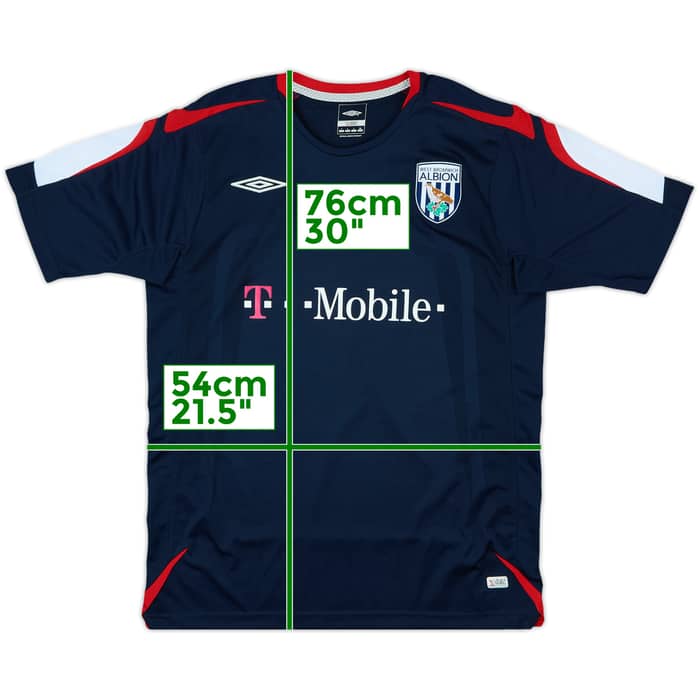 2007-08 West Brom Umbro Training Shirt - 8/10 - (L)