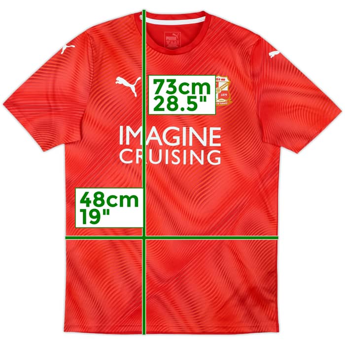 2019-20 Swindon Town Home Shirt - 9/10 - (M)