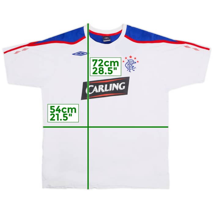 2008-09 Rangers Umbro Training Shirt - 7/10 - (XL)