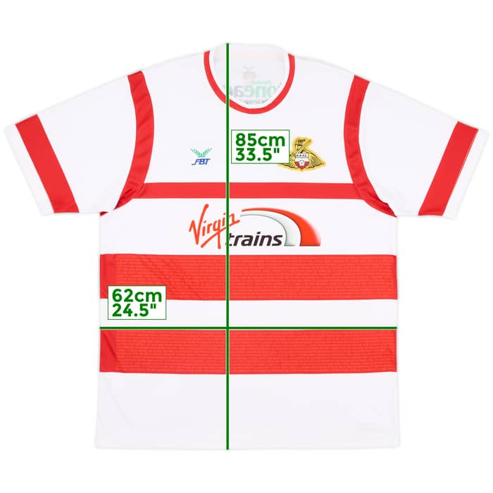 2017-18 Doncaster Rovers Home Shirt - 9/10 - (XXL)