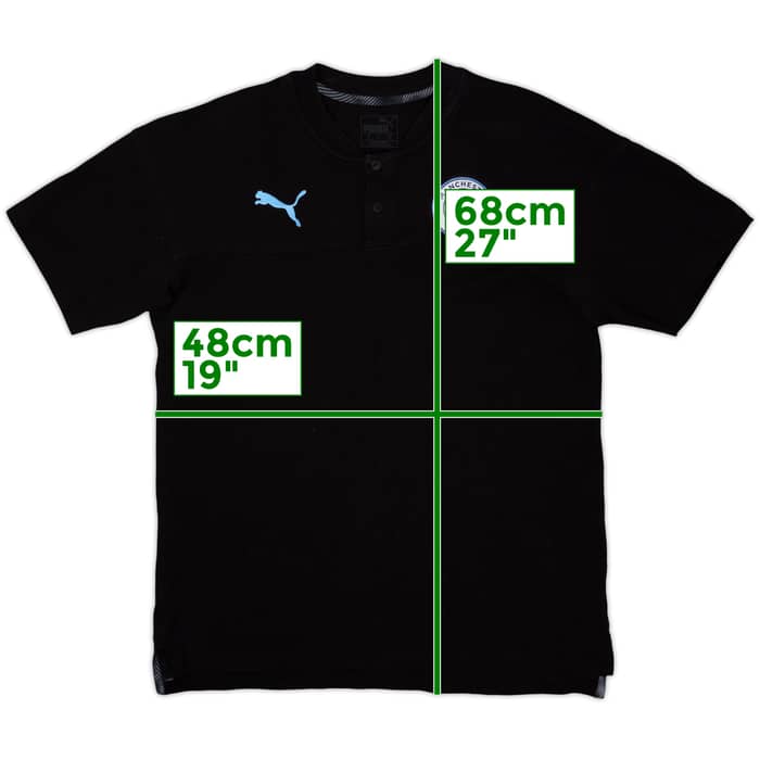 2019-20 Manchester City Puma Polo Shirt - 10/10 - (M)