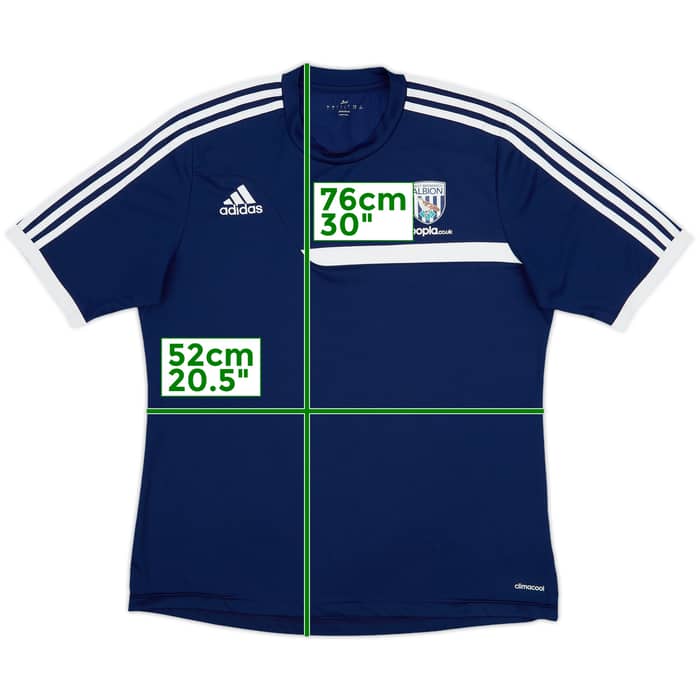 2013-14 West Brom adidas Training Shirt - 9/10 - (L)