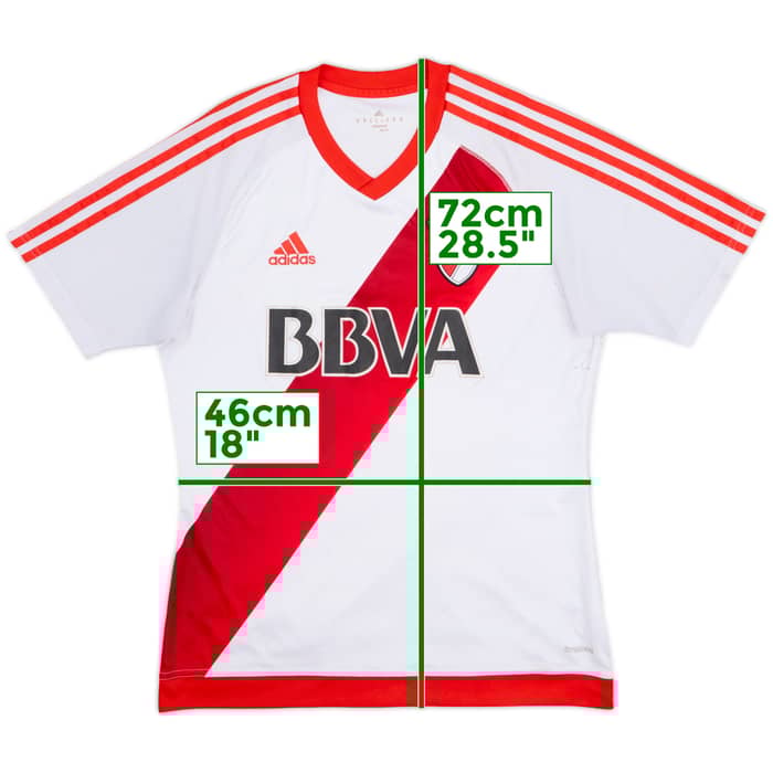 2016-17 River Plate Home Shirt - 4/10 - (M)