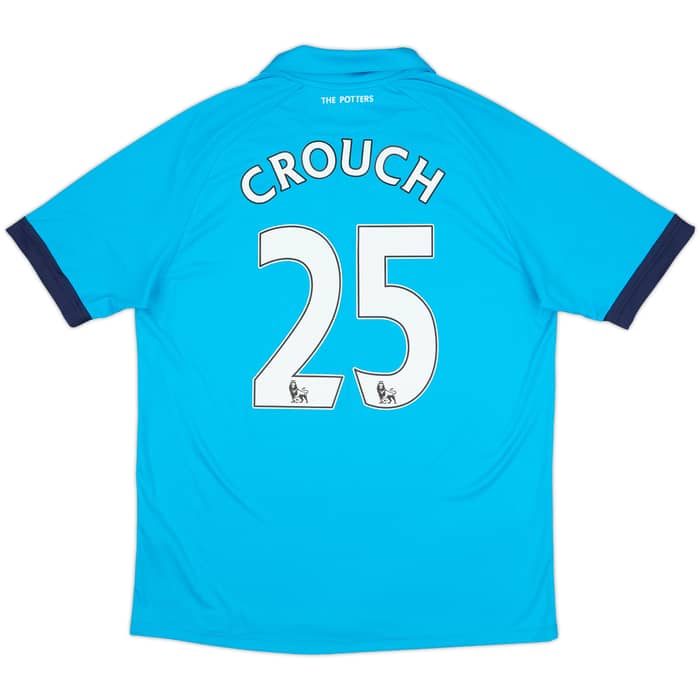 2014-15 Stoke City Away Shirt Crouch #25 - 10/10 - (M)